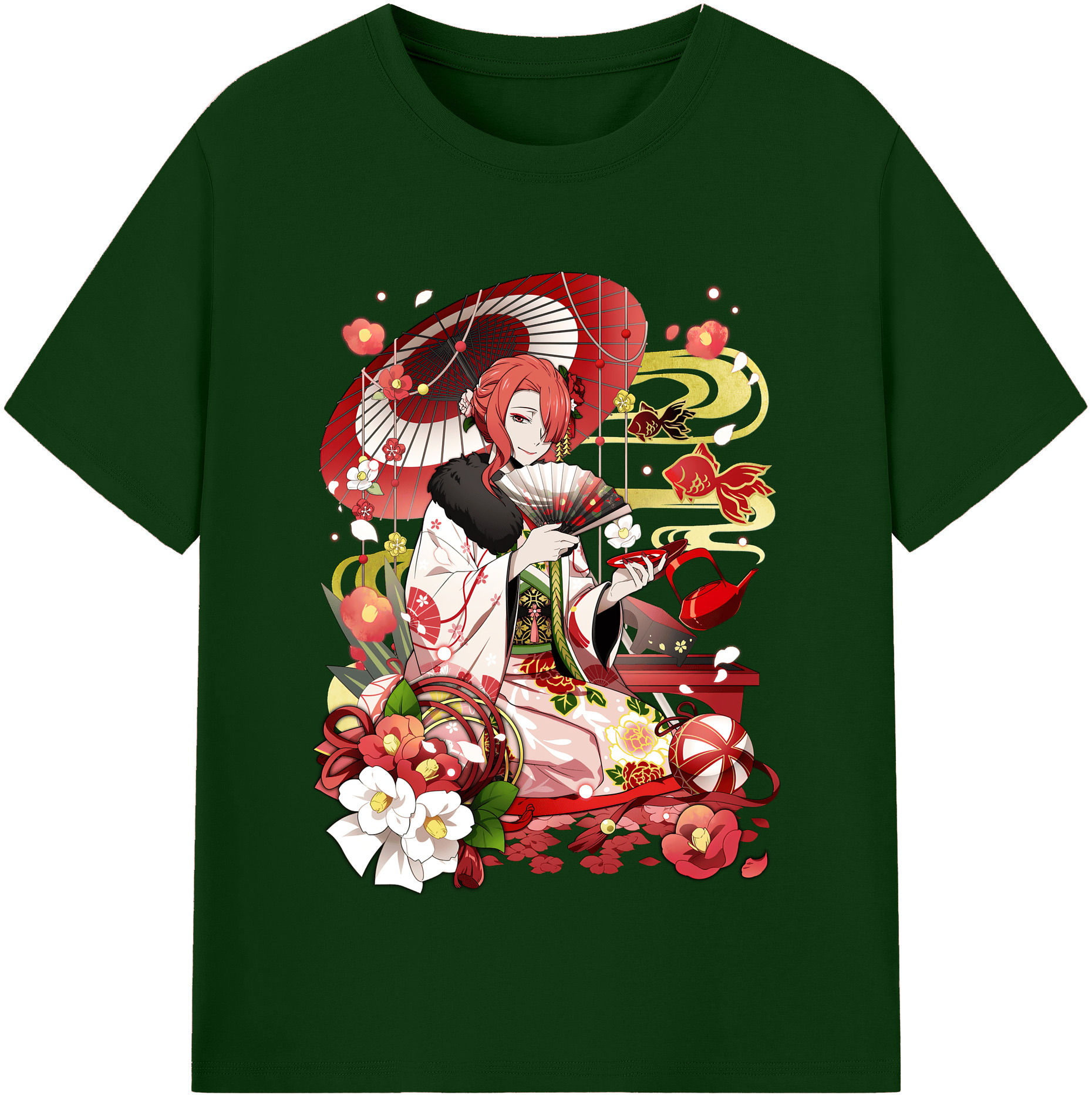 （画像用） 文豪ストレイドッグス Bungo Stray Dogs 綿100％半袖Tシャツ（フロントプリント）